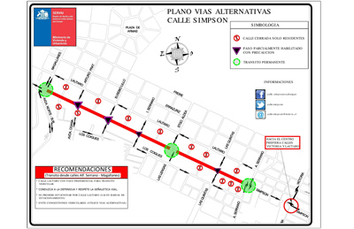Mejoramiento y reposición de pavimentos en calle Almirante Simpson